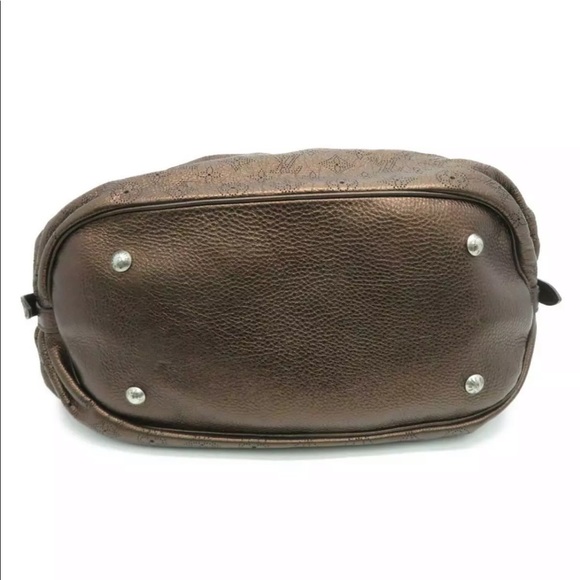 Auth Louis Vuitton LV Mahina L Monogram Bronze - Picture 6 of 14